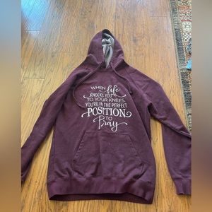 Prayer hoodie